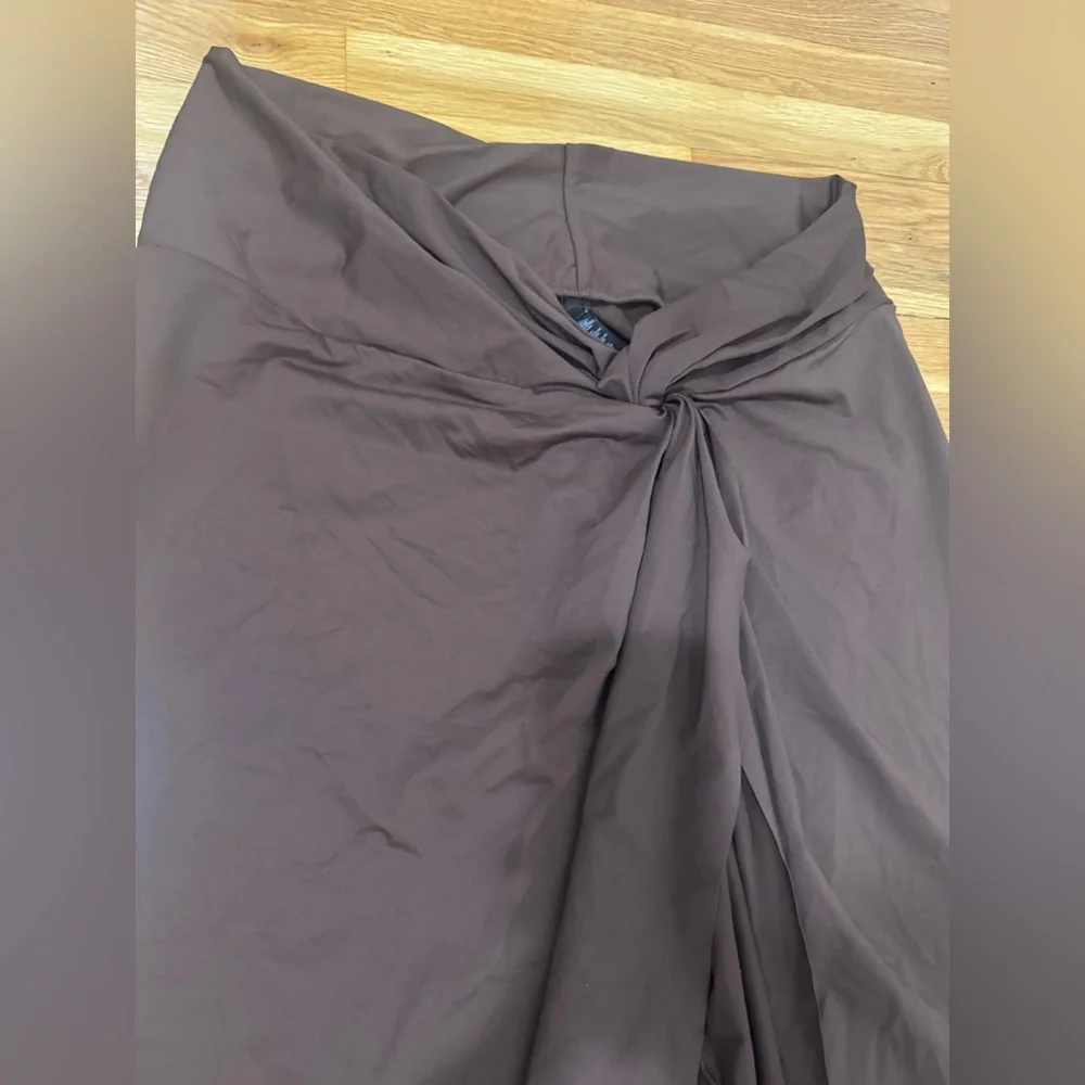 Skims Size 3X Recycled Swim Sarong Skirt Cocoa Brown SW-SKT-0016 NWT